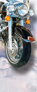 Biker on Clouds
